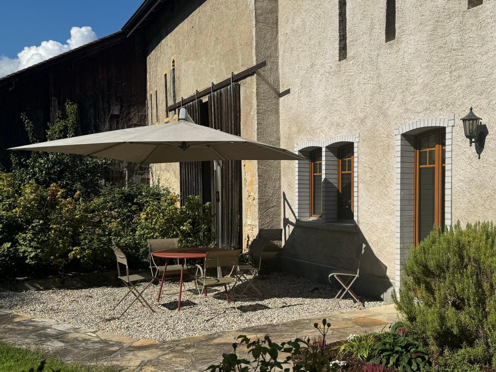 Ferme De Grandchamp Apartamento Boudry Exterior foto